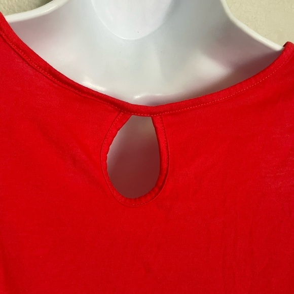 Puma Sport Lifestyle Pink & Red Stretch Tank Top – Activewear Gym Shirt -Large - Picture 5 of 6